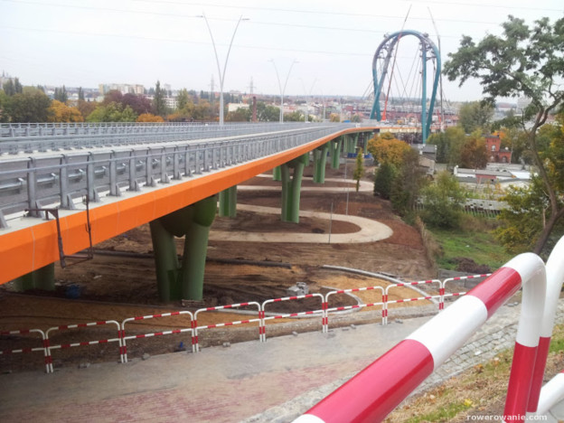 Droga rowerowa POD Trasą Uniwersytecką