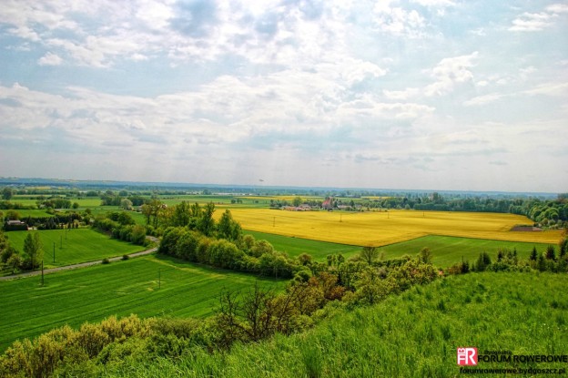 Widok z Grodziska Tależyk