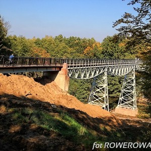 Trasą rowerową Bydgoszcz-Koronowo prosto na zabytkowy most