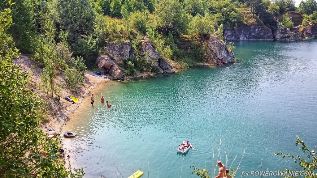 Szmaragdowe jezioro w Piechcinie